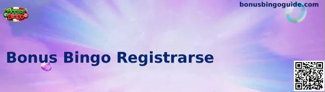 Formulario de registro Bonus Bingo México