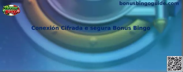 Guía visual sobre conexión cifrada y segura en Bonus Bingo